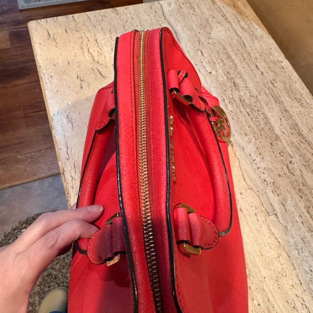 SOLD DO NOT BUY Michael Kors Salmon Satchel Bag - Picture 11 of 14